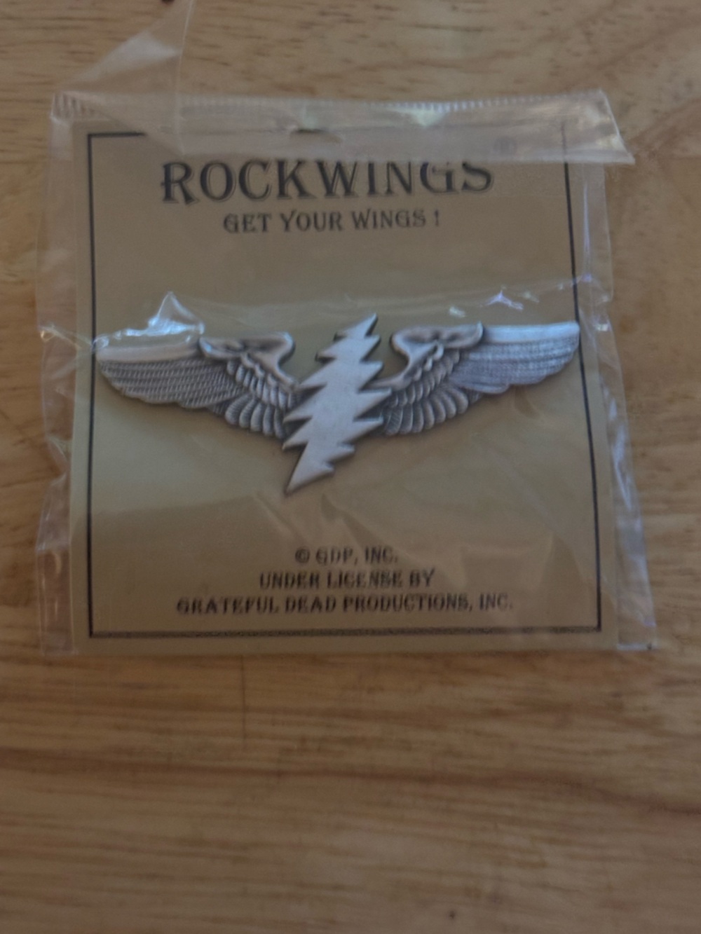 Rock Wings were often gifted as "earned" items passed to dedicated Deadheads. - Picture 3 of 4